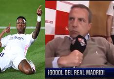 Cristóbal Soria fue víctima de burlas: así se festejó el gol de Vinicius Junior en El Chiringuito Inside [VIDEO]