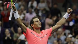 Rafael Nadal venció 3-0 a Dusan Lajovic en su debut en el US Open 2017