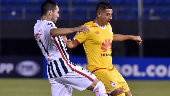 Libertad derrotó 1-0 a Santa Fe por los octavos de final de la Copa Sudamericana. (Foto: Agencias)