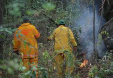 Tumbes: bomberos y militares intentan controlar incendio forestal