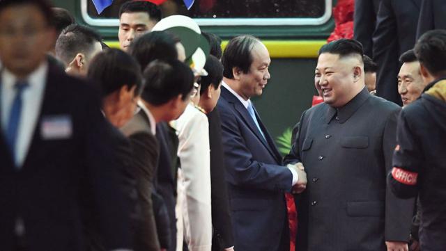 Así fue la llegada de Kim Jong-un a Hanói para reunirse con Trump por segunda vez. (AP)
