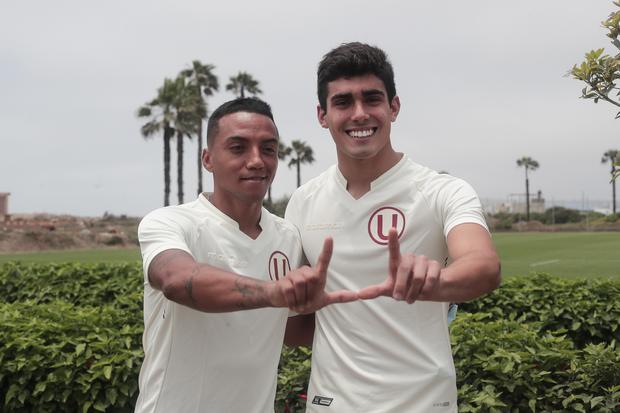 Joao Villamarin y Alonso Barco, flamantes refuerzos de Universitario para la temporada 2022 | Foto:  GEC