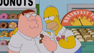 Los Simpson se unieron a "Family Guy" en delirante episodio