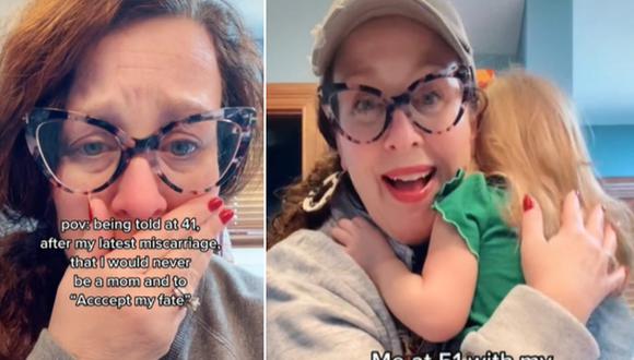Video viral | Le dijeron que nunca sería madre y a sus 51 años luce feliz  con su pequeña hija | TikTok | VIRALES | MAG.