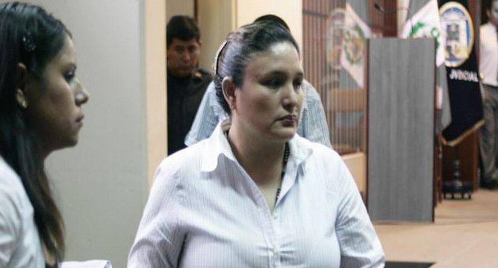 Abencia Meza deberá permanecer en el Penal para Mujeres de Chorrillos. (Foto: USI)