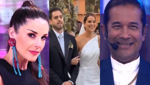 "El ángel que tiene Valeria y esa dulzura que emana su mirada la ha hecho la novia del año y todos tus amigos y compañeros de trabajo celebramos tu felicidad", dijo Rebeca Escribens. (Foto: Instagram)