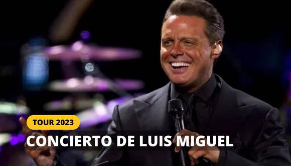 Gira de Luis Miguel, Tour 2023 | Fechas de conciertos, venta de entradas, cómo comprarlas y más