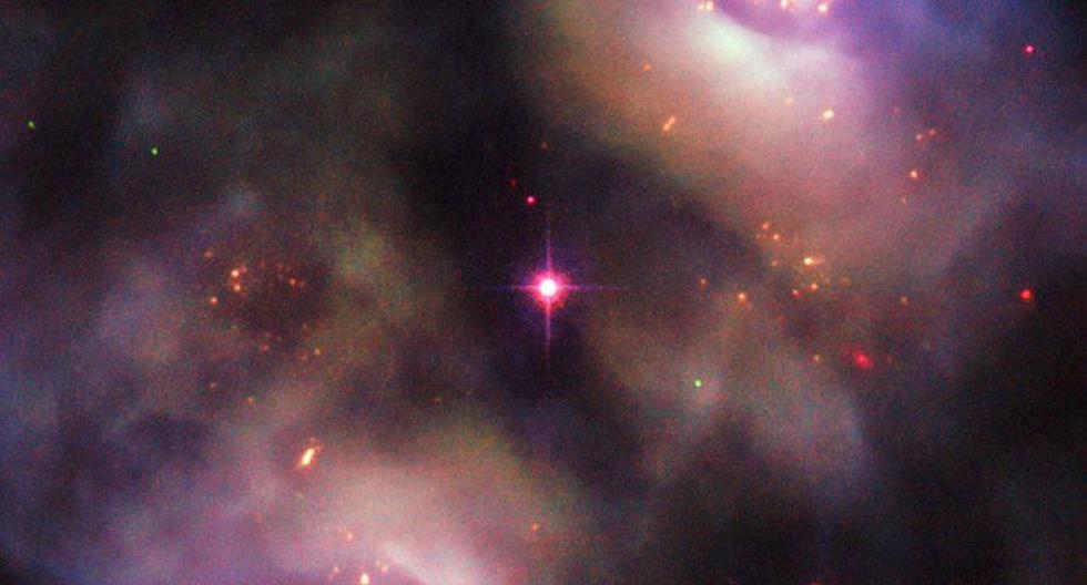 La escena corresponde a una estrella similar al sol, que ha llegado al final de su ciclo de vida y se ha despegado de sus capas externas. (Foto: ESA/ Hubble / NASA, R. Wade et al.)
