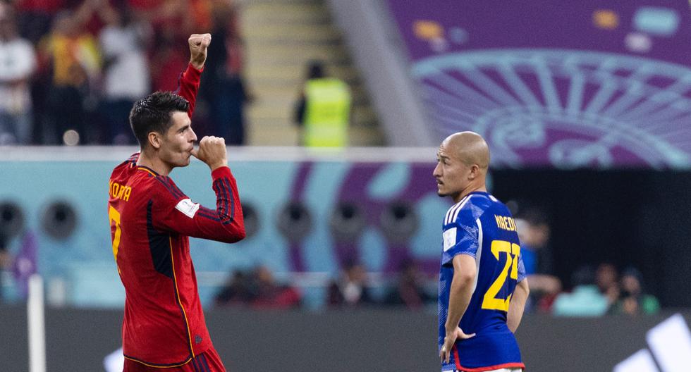 España sufrió pero clasificó a octavos de final de Qatar 2022. FOTO: Agencias.