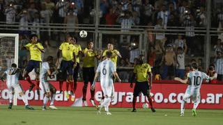 Lionel Messi anotó golazo a Colombia y lo celebró con furia