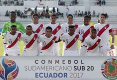 Perú perdió 2-0 con Uruguay y quedó eliminado del Sudamericano Sub 20