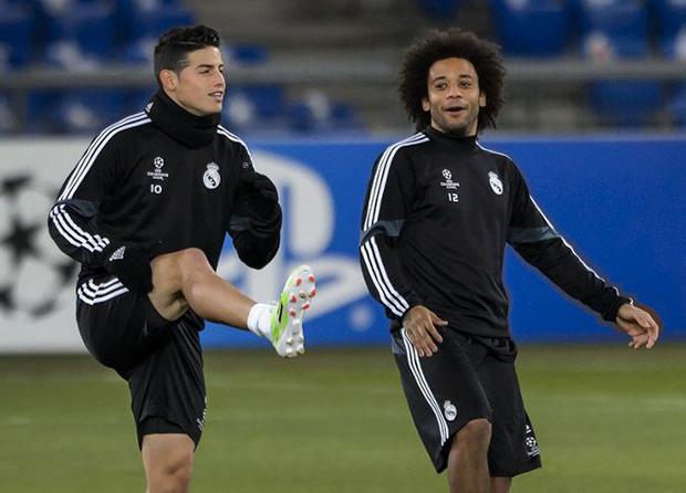 James Rodríguez y Marcelo se pueden reencontrar en Olympiacos. (Foto: Real Madrid)