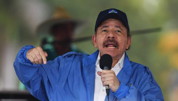 Daniel Ortega, presidente de Nicaragua. AFP