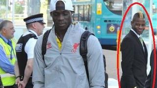 Mario Balotelli se encontró con una persona igual a él