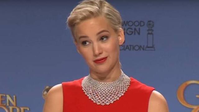 Jennifer Lawrence regañó a periodista en Globos de Oro [VIDEO] - 1