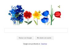 Google celebra inicio de la primavera con doodle