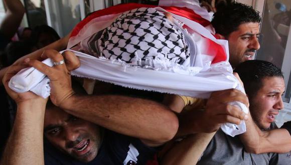 Mueren dos palestinos tras protestas por la muerte de bebé