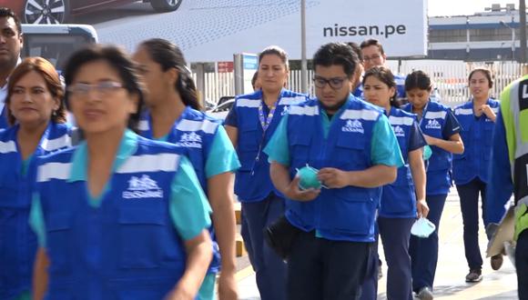 Personal de Essalud se encuentra en el aeropuerto Jorge Chávez para evaluar posibles casos de coronavirus en pasajeros que provengan de China, Italia, Francia y España. (Imagen: Difusión)