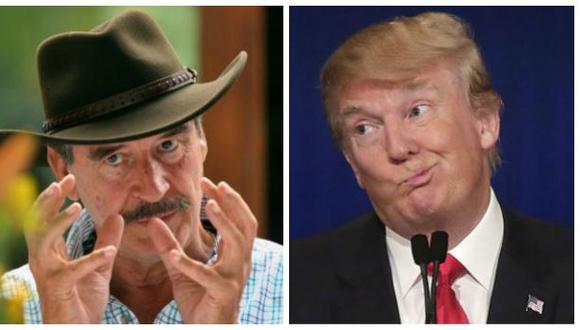 Vicente Fox sobre Donald Trump: "Este hombre está loco"