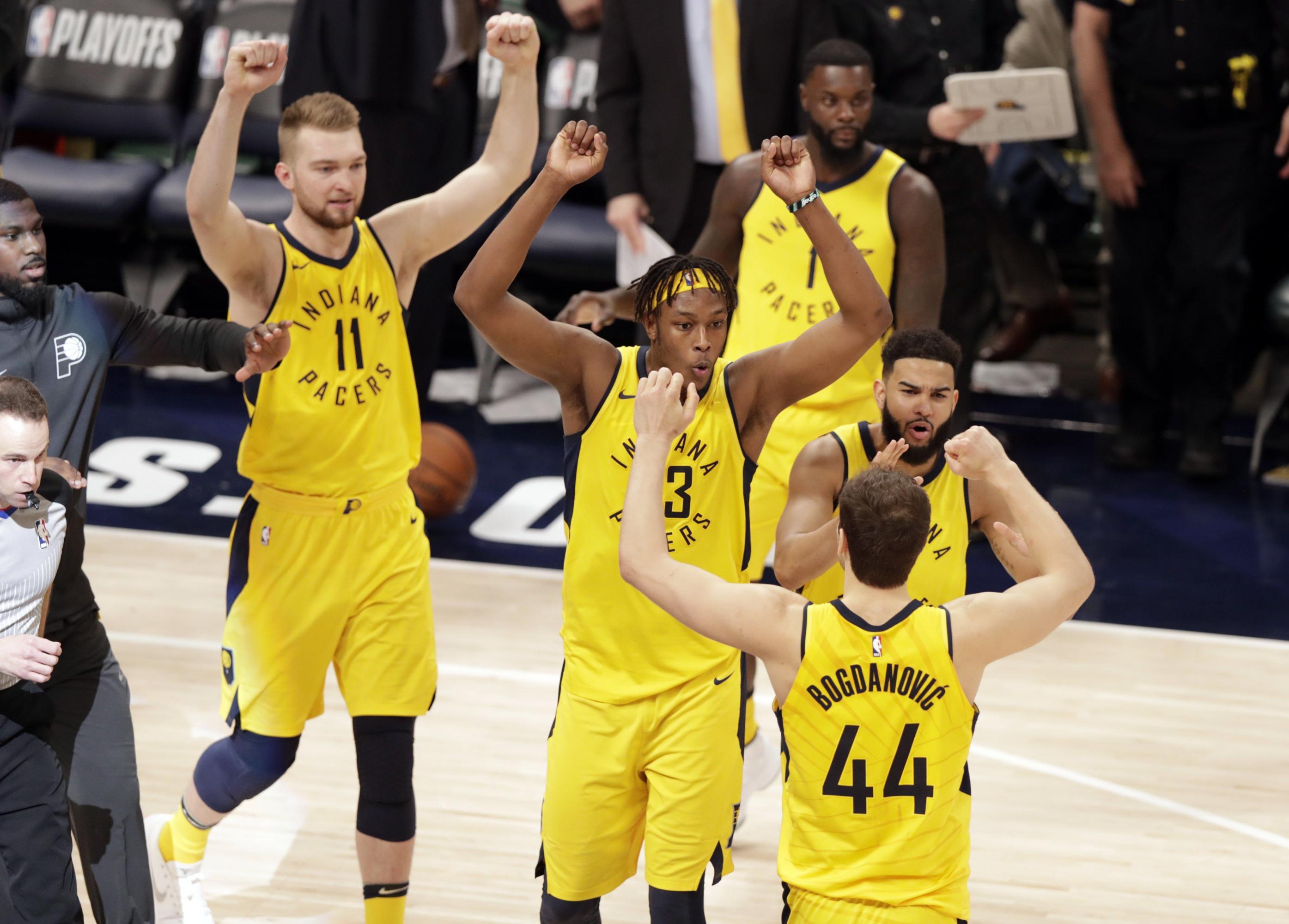 Los Cleveland Cavaliers buscan ganar en la cancha de los Indiana Pacers este viernes (6:00 p.m. EN VIVO ONLINE por ESPN / ESPN Play) el tercer juego de la primera ronda de la Conferencia Este de los Playoffs de la NBA. (Foto: AP)