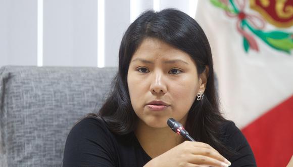 La legisladora recordó que fue el mismo Poder Judicial el que “decidió no ampliar plazo” para ampliar las investigaciones a Keiko Fujimori. (Archivo El Comercio)