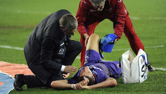 Mario Gómez se lesionó la rodilla y alerta a selección alemana