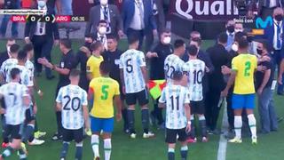 El preciso momento del retiro de 4 jugadores de Argentina de la cancha [VIDEO]