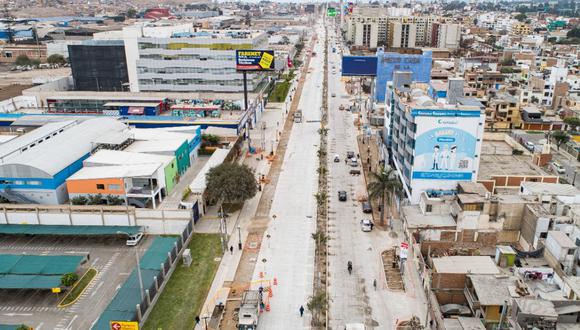 La Municipalidad de Lima indicó que los trabajos presentan un avance del 51% y serán concluidos en el último trimestre del año. (Foto: MML)