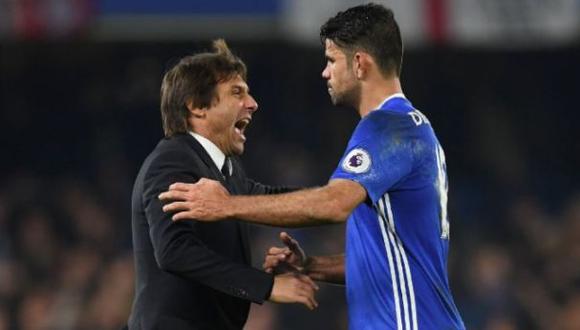 Diego Costa se iría de Chelsea tras discusión con Antonio Conte