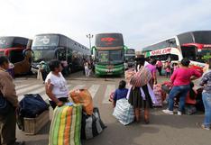 Carretera Central: pasajeros protestan por alza de precio de pasajes