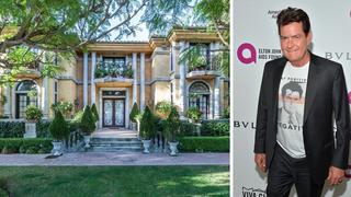 Charlie Sheen pone en venta su mansión de Beverly Hills