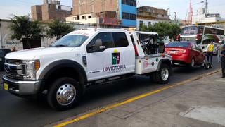 Municipalidad de La Victoria internó 50 vehículos en depósito en 2 días