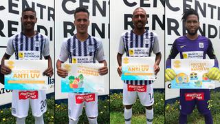 Alianza Lima: jugadores se unen a campaña para el uso del bloqueador solar