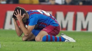 Malas noticias para el Barcelona: Eric Garcia sufrió una lesión y estará de baja por cinco semanas