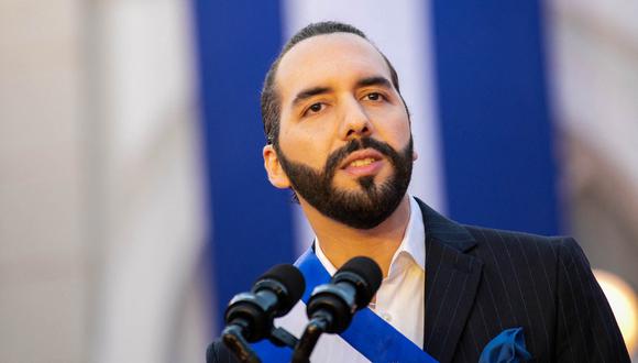 El presidente de El Salvador Nayib Bukele. (Foto: AFP).