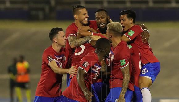 Costa Rica venció 1-0 a Jamaica con gol de Joe Campbell este miércoles por las Eliminatorias Qatar 2022. (Foto: Selección de Costa Rica)