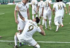 Gianluca Lapadula anotó gol de taco en el Milan vs Palermo por la Serie A