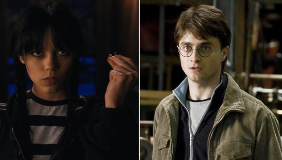 "Merlina" y "Harry Potter".