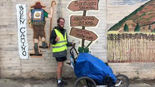 El italiano que dejó un trabajo seguro para recorrer el mundo a pie y hoy está en el Perú