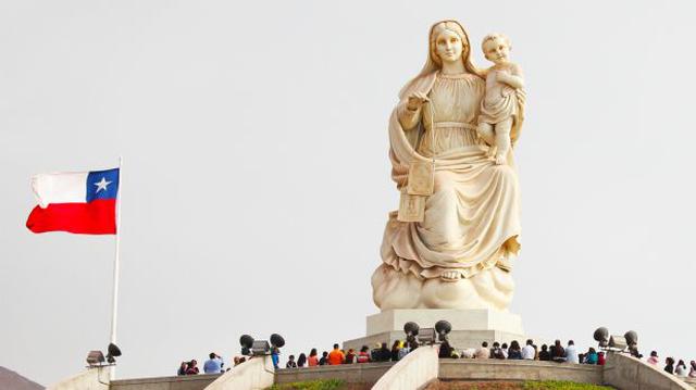 Una escultura religiosa que partió a Chile como símbolo de paz - 1