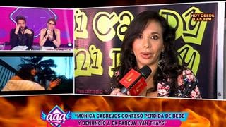 Mónica Cabrejos y su altercado en vivo con 'Peluchín' (VIDEO)