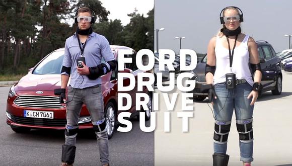 Ford fabricó curioso traje para crear conciencia [VIDEO]
