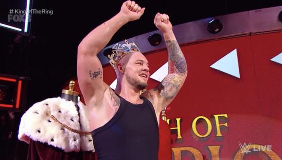 WWE RAW: Baron Corbin le robó el triunfo a Ricochet y pasó a la final de King of the Ring | VIDEO. (Foto: Captura de pantalla)