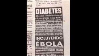 Ébola: el falso aviso que "garantiza" curar la enfermedad