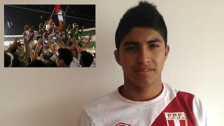 Luis Iberico, campeón y goleador sudamericano: "No pienso marearme"