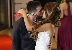 Lionel Messi sorprendió así a Antonela Roccuzzo en el matrimonio