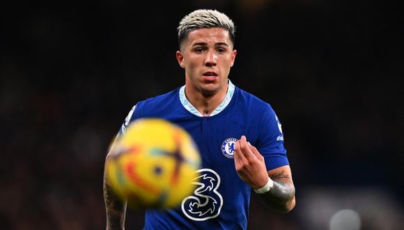 El argentino hizo su debut oficial con Chelsea en la Premier League ante Fulham. (Foot: AFP)