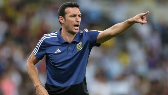 Lionel Scaloni opina sobre el futuro de Lautaro Martínez y lo elogia | Foto: REUTERS