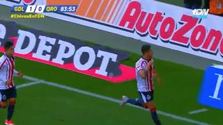 Chivas vs. Querétaro: Alan Pulido anotó el 1-0 en el estadio Akron | VIDEO