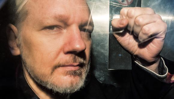 Julian Assange asegura que fue espiado en la Embajada de Ecuador y apunta a Estados Unidos. Foto: AFP
